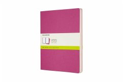 Moleskine Cahier XL, 3er Set, Blanko, Kinetisches Pink