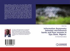 Information Asymmetry between microfinance banks and Poor women in Oyo State, Nigeria: - Tayo, Adesoji