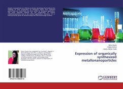 Expression of organically synthesized metallonanoparticles