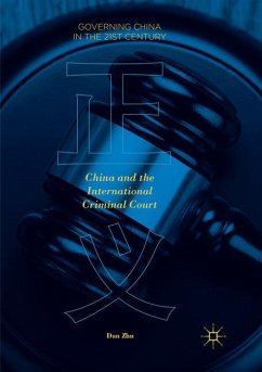 China and the International Criminal Court - Zhu, Dan