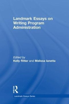 Landmark Essays on Writing Program Administration