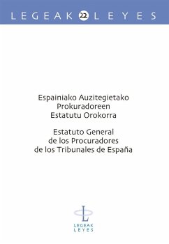 Cover Espainiako auzitegietako prokuradoreen estatutu orokorra = Estatuto general de los procuradores de los tribunales de España