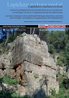 Lapidum natura restat : canteras antiguas de la península ibérica en su contexto : cronología, técnicas y organización de la explotación = carrières antiques de la péninsule ibérique dans son contexte : chronologie, techniques et organisation de l'exploit - Rouillard, Pierre