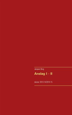 Anslag I - II (eBook, ePUB) - Berg, Jacques