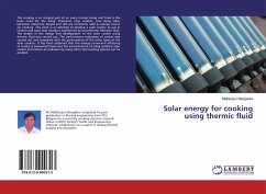 Solar energy for cooking using thermic fluid