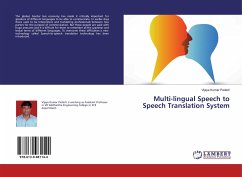 Multi-lingual Speech to Speech Translation System