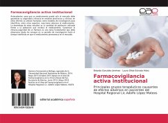 Farmacovigilancia activa institucional