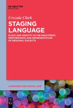 Staging Language (eBook, ePUB) - Clark, Urszula