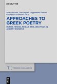 Approaches to Greek Poetry (eBook, ePUB)