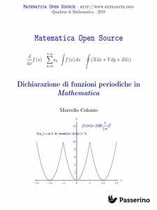 Dichiarazione di funzioni periodiche in Mathematica (fixed-layout eBook, ePUB) - Colozzo, Marcello