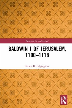 Cover Baldwin I of Jerusalem, 1100-1118 (eBook, PDF)