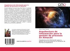 Arquitectura de información para la gestión de procesos en Almacén - Chávez Morales, Marlen