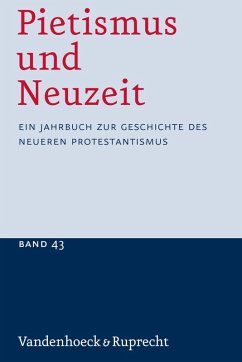 Pietismus und Neuzeit Band 43 - 2017 (eBook, PDF)