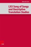 LXX Song of Songs and Descriptive Translation Studies (eBook, PDF)