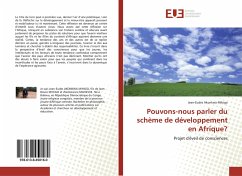 Pouvons-nous parler du schème de développement en Afrique? - Akonkwa Mihigo, Jean-Eudes