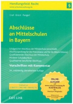 Cover Abschlüsse an Mittelschulen in Bayern