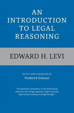 Cover An Introduction to Legal Reasoning (eBook, ePUB)