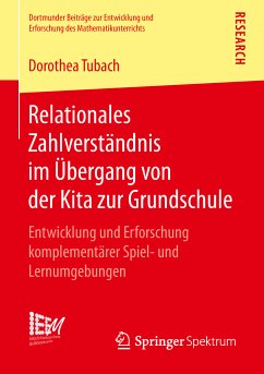 Relationales Zahlverständnis im Übergang von der Kita zur Grundschule (eBook, PDF) - Tubach, Dorothea