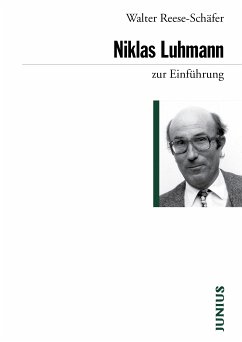 Niklas Luhmann zur Einführung (eBook, ePUB) - Reese-Schäfer, Walter