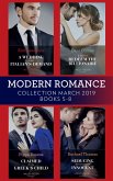 Modern Romance March 2019 5-8: A Wedding at the Italian's Demand / Claimed for the Greek's Child / A Virgin to Redeem the Billionaire / Seducing His Convenient Innocent (eBook, ePUB)