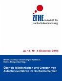 Über die Möglichkeiten und Grenzen von Aufnahmeverfahren im Hochschulbereich (eBook, ePUB)
