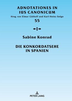 Die Konkordatsehe in Spanien - Konrad, Sabine