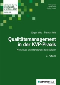 Qualitätsmanagement in der KVP-Praxis - Witt, Jürgen;Witt, Thomas