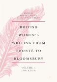 British Women's Writing from Brontë to Bloomsbury, Volume 1 (eBook, PDF)