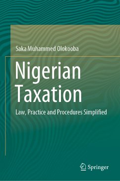 Nigerian Taxation (eBook, PDF) - Olokooba, Saka Muhammed