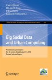Big Social Data and Urban Computing (eBook, PDF)