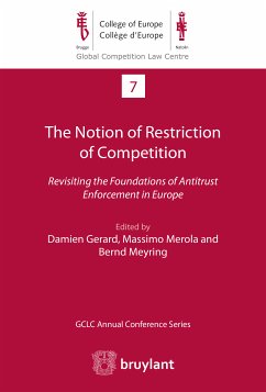 The Notion of Restriction of Competition (eBook, ePUB)