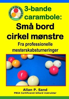 3-bande carambole - Små bord cirkel mønstre - Sand, Allan P