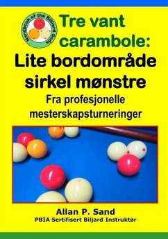 Tre vant carambole - Lite bordområde sirkel mønstre - Sand, Allan P