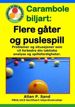 Carambole biljart - Flere gåter og puslespill - Sand, Allan P