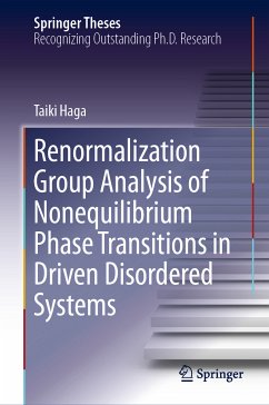 Renormalization Group Analysis of Nonequilibrium Phase Transitions in Driven Disordered Systems (eBook, PDF) - Haga, Taiki