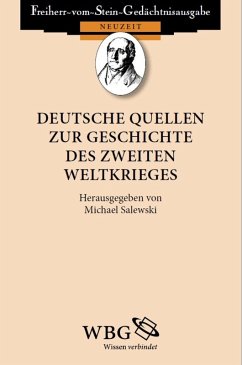 Cover Deutsche Quellen zur Geschichte des Zweiten Weltkrieges (eBook, PDF)