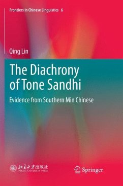 The Diachrony of Tone Sandhi - Lin, Qing