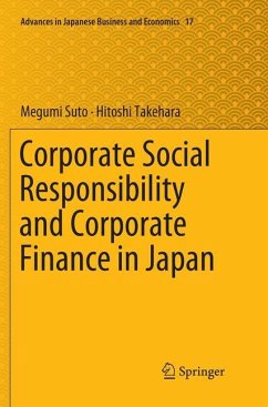 Corporate Social Responsibility and Corporate Finance in Japan - Suto, Megumi;Takehara, Hitoshi