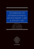 Yearbook on International Investment Law & Policy 2017 (eBook, ePUB)