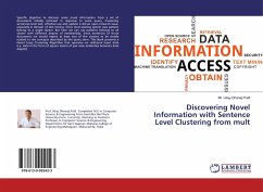 Discovering Novel Information with Sentence Level Clustering from mult