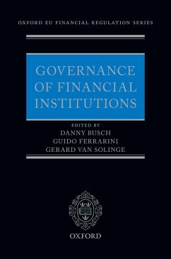 Governance of Financial Institutions (eBook, ePUB)