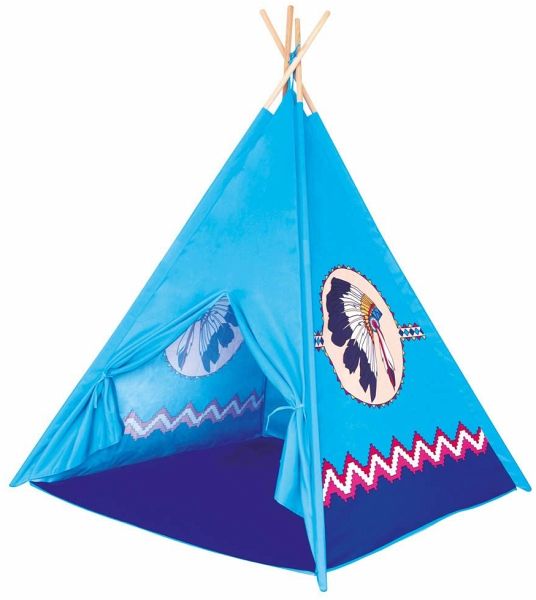 Bino 82818 - Spielzelt, Teepee, Tipi, Kinderzelt, Indianer Zelt