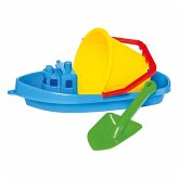 Bino 83203 - Sand, Spielzeug Set mit Boot, Bunt
