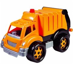 Cover Bino 83215 - Müllwagen, orange, Müllfahrzeug