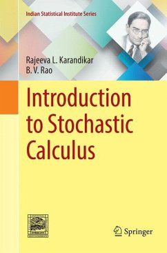 Introduction to Stochastic Calculus - Karandikar, Rajeeva L.;Rao, B. V.