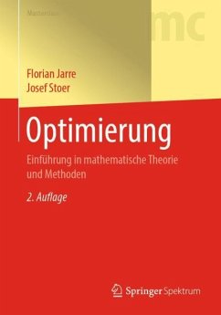 Optimierung - Jarre, Florian;Stoer, Josef
