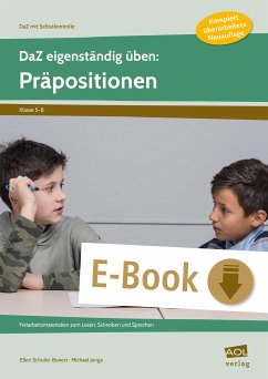 DaZ eigenständig üben: Präpositionen - SEK (eBook, PDF) - Schulte-Bunert, Ellen; Junga, Michael