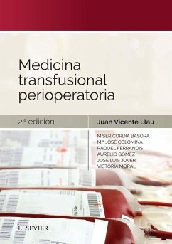 Medicina transfusional perioperatoria - Llau Pitarch, Juan V.