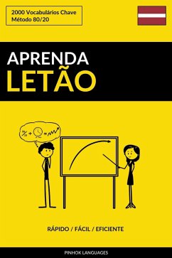 Cover Aprenda Letao: Rapido / Facil / Eficiente: 2000 Vocabularios Chave (eBook, ePUB)