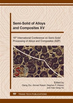 Cover Semi-Solid of Alloys and Composites XV (eBook, PDF)